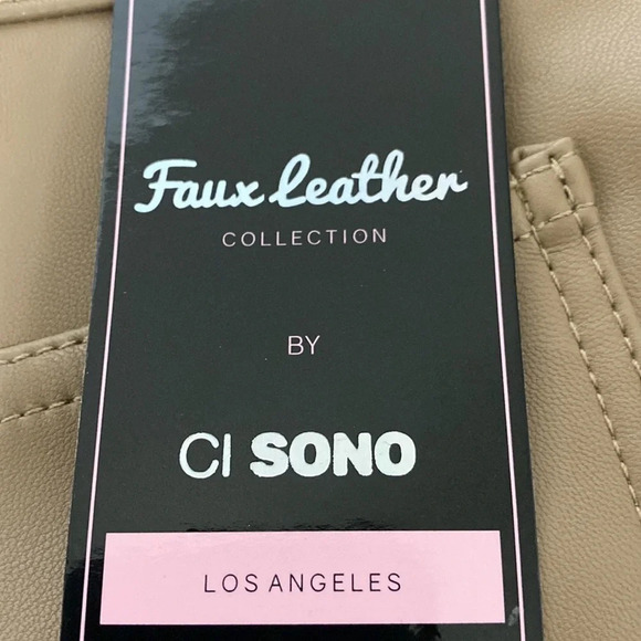 Ci Sono Faux Leather Pants - Picture 7 of 7